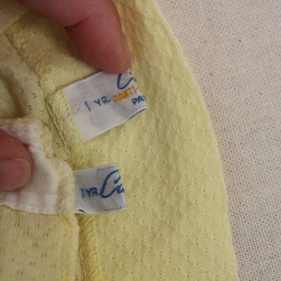 40s/50s Carter's 1y Panti-dress Twosome 2pc Dress and Bummies Outfit - Picture 7 of 7